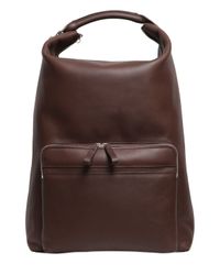 Bonastre | Brown Vegetable Tanned Leather Backpack for Men | Lyst