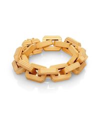 Eddie Borgo | Metallic Large Supra Link Bracelet | Lyst