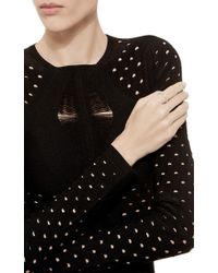 Maison Dauphin | White Gold Minimal Single Band | Lyst
