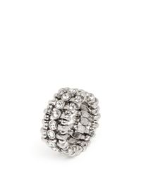 Philippe Audibert | Metallic Amelia Round Stone Ring | Lyst