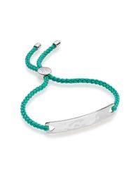 Monica Vinader | Metallic Havana Friendship Bracelet | Lyst