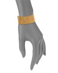 Givenchy | Metallic Chevron Chain Bracelet | Lyst