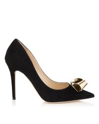 Jimmy Choo | Black Vesna 100 | Lyst