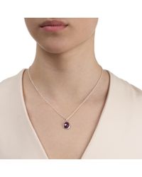 Monica Vinader | Purple Siren Medium Bezel Pendant | Lyst