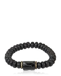 Ocnarf Sairutsa | Blue Rock And Raw Bracelet for Men | Lyst