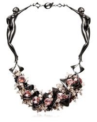 Heaven Tanudiredja | Pink Bavan For Death Princess Necklace | Lyst