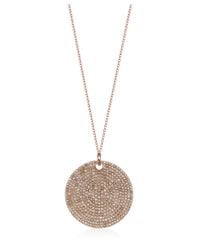 Monica Vinader | Metallic Ava Large Disc Pendant | Lyst