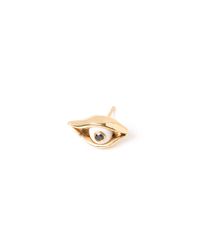 Alison Lou | Metallic Rotating Eye Stud | Lyst