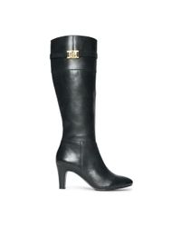 Ralph Lauren | Black Sula Calfskin Boot | Lyst