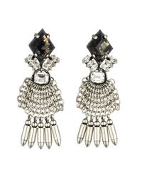 DANNIJO | Metallic Clea Earrings | Lyst