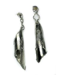 Sibilla G Jewelry - Metallic Sibilla G Artisan Cannolis Fashion Earrings - Lyst