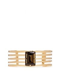 Philippe Audibert | Metallic Crystal Five Band Open Cuff | Lyst