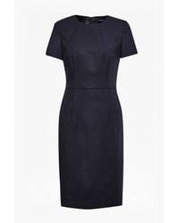 French Connection | Blue Whisper Ruth Fitted Pencil Dress | Lyst