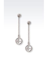 Emporio Armani | Metallic Earrings | Lyst