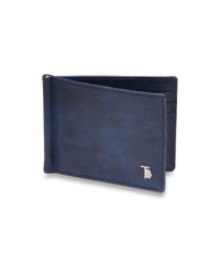 Tod's | Blue Leather Money Clip Wallet for Men | Lyst