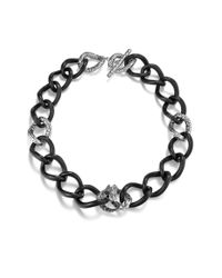 John Hardy | Black Legends Naga Dragon Station Necklace | Lyst