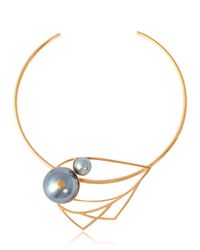 Leivan Kash | Metallic Oko Choker | Lyst
