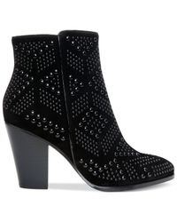 Donald J Pliner | Black Swift Suede Mid-calf Boots | Lyst