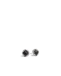 John Hardy | Black Legends Naga Round Stud Earrings | Lyst