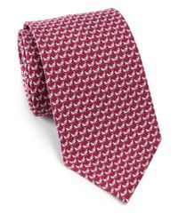 Ferragamo | Purple Zillo Crickets Silk Tie for Men | Lyst