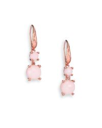 Ippolita | Rosé Rock Candy Pink Opal Two-stone Drop Earrings | Lyst