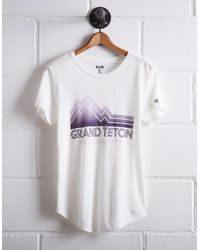 Tailgate White Women's Grand Tetons T-shirt