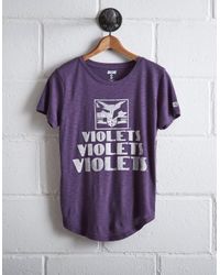 Tailgate Purple Women's Nyu Violets T-shirt