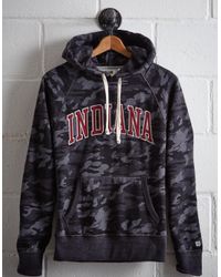 Tailgate Multicolor Men's Indiana Popover Camo Hoodie for men