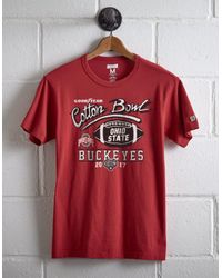 Tailgate Red Men's Ohio State Cotton Bowl T-shirt for men