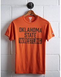 Tailgate Orange Men's Oklahoma State Wrestling T-shirt for men