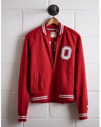 Tailgate Red Women's Ohio State Bomber Jacket
