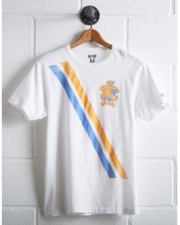 Tailgate White Men's Ucla Stripe T-shirt for men