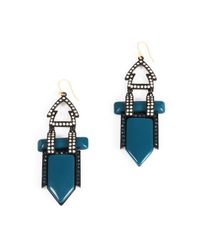 Lulu Frost | Blue Hypnotic Earring | Lyst