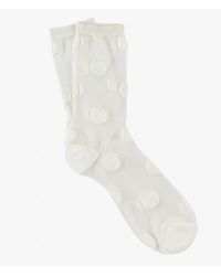 Hansel From Basel | White Large Polka Dot Crew | Lyst