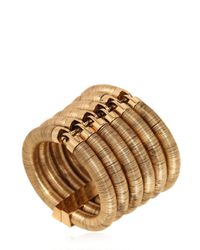 Balmain | Metallic Gold Plated Brass Bracelet | Lyst