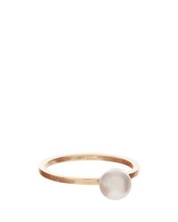 Sophie Bille Brahe | Metallic Small Lisa Pearl Ring | Lyst