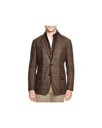 Corneliani | Green Glen Plaid Regular Fit Topcoat for Men | Lyst