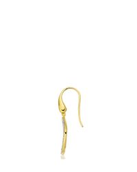 Monica Vinader | Metallic Riva Diamond Hoop Earrings | Lyst