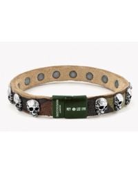 Tateossian - Rt Camouflage Bracelet With Green Clasp for Men - Lyst