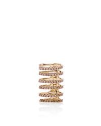 Elise Dray | Metallic Stripes Ear Cuff in Pink Gold | Lyst