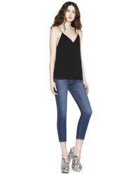 Alice + Olivia - Black Contessa V-neck Cami - Lyst