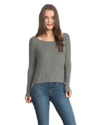 Feel The Piece - Gray By Terre Jacobs Madi Top In Pine - Lyst