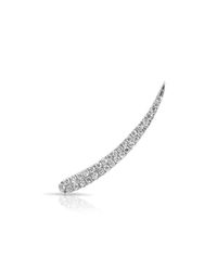 Anne Sisteron | Metallic 14kt White Gold Diamond Karma Ear Climber | Lyst