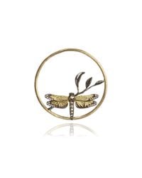 Annoushka - Metallic Hoopla Dragonfly Diamond Pendant - Lyst