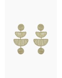 Mercedes Salazar - Green Novil Earrings - Lyst