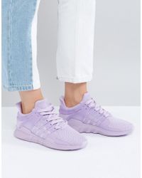 lyst adidas originali originali eqt appoggio avanzata scarpe da ginnastica in lilla lyst adidas originali originali eqt appoggio avanzata scarpe da ginnastica in lilla