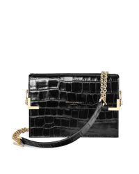 Aspinal Black Chelsea Bag