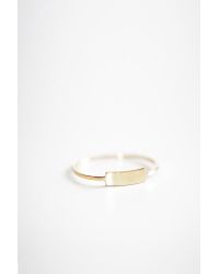 Kristen Elspeth - Metallic Gold Blade Ring - Lyst
