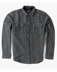 Obey | Black L/s Davin Shirt | Lyst