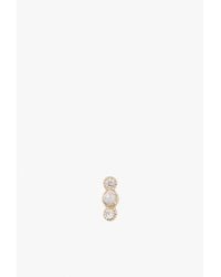 Jennie Kwon | Metallic Opal Diamond Dot Stud S | Lyst